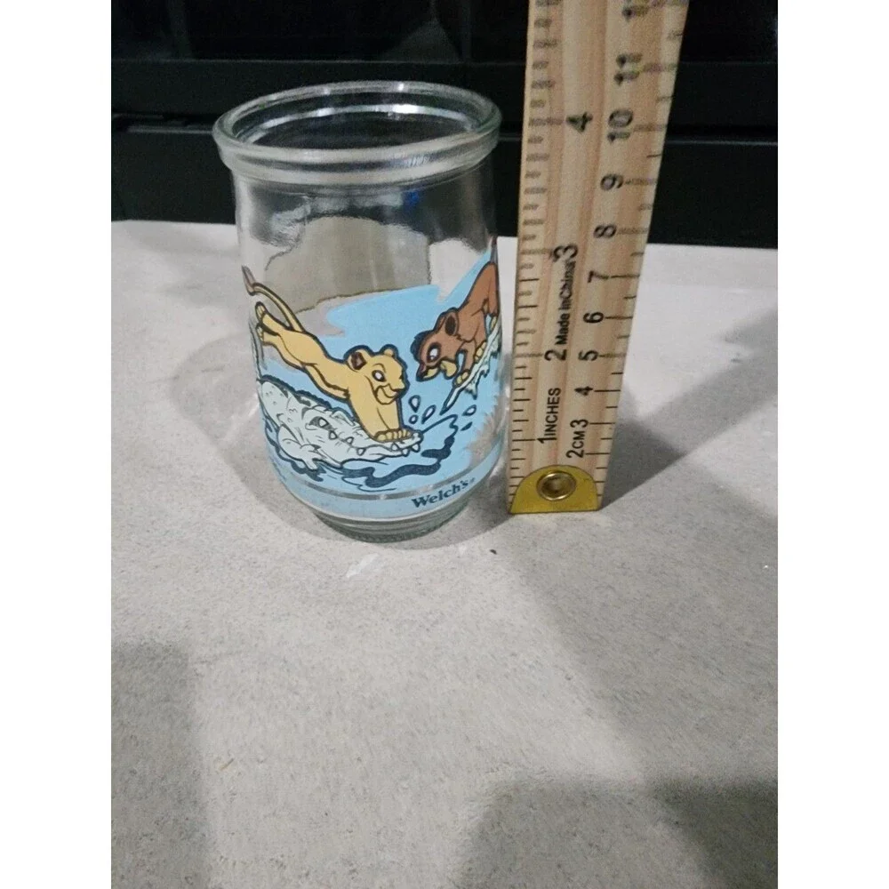 The Lion King 2 Welch's Jelly Glass Jar #5 1998 Disney Simba's Pride Nala Pumba - Picture 8 of 10
